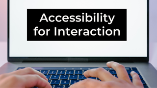 Accessibility for Interaction Image