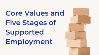 1. Introduction to the Supported Employment Model Image